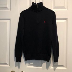 Ralph Lauren polo navy sweater size 14-16